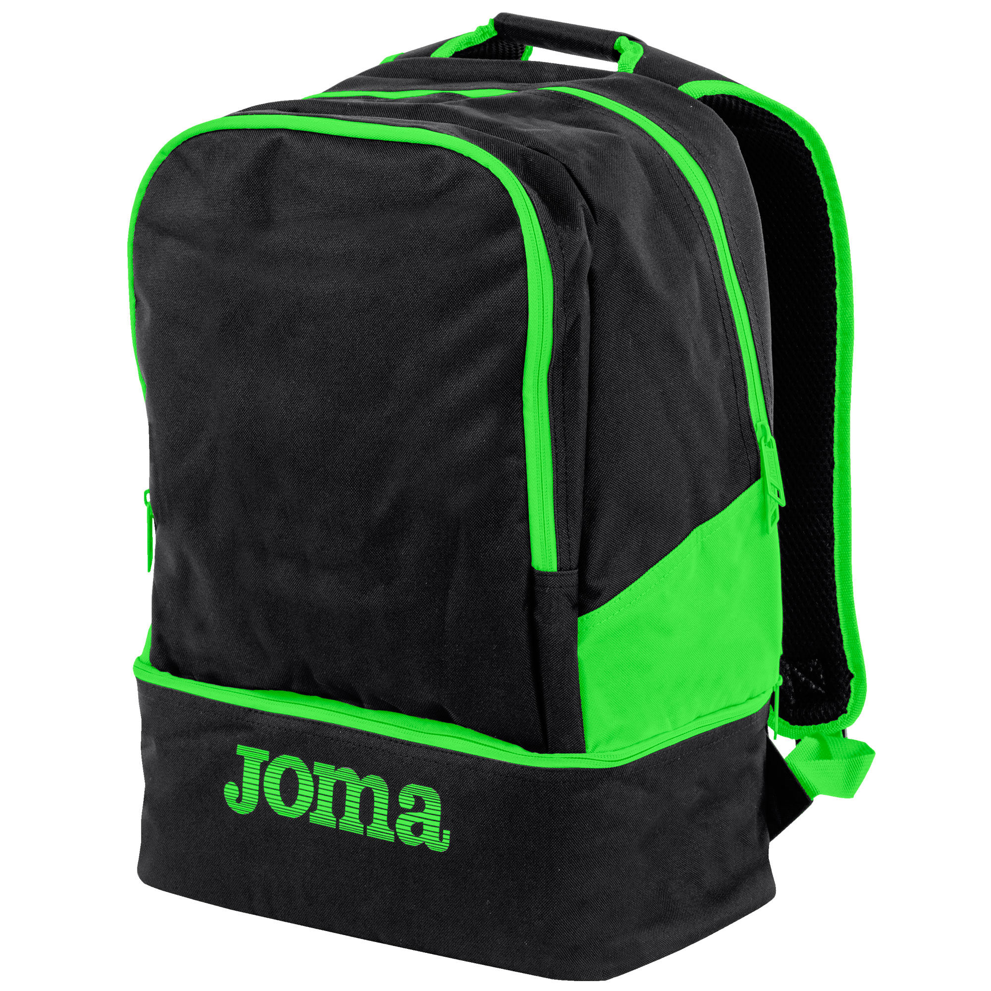Рюкзак Joma ESTADIO III Чорний/Світло-зелений