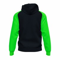 Спортивна куртка чоловіча Joma ACADEMY IV Чорний/Світло-зелений