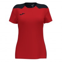 Волейбольна футболка жіноча Joma CHAMPION VI Червоний/Чорний