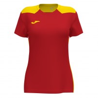 Волейбольна футболка жіноча Joma CHAMPION VI Червоний/Жовтий