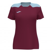 Волейбольна футболка жіноча Joma CHAMPION VI Бордовий/Блакитний