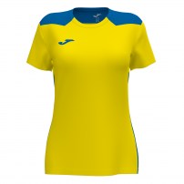 Волейбольна футболка жіноча Joma CHAMPION VI Жовтий/Синій