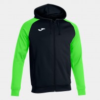 Спортивна куртка чоловіча Joma ACADEMY IV Чорний/Світло-зелений