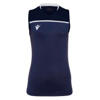 Волейбольна футболка жіноча Macron THALLIUM Темно-синій/Білий