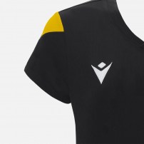 Волейбольна футболка жіноча Macron OXYGEN Чорний/Жовтий