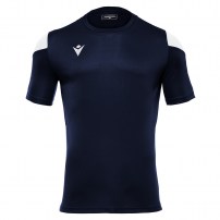 Волейбольна футболка чоловіча Macron POLIS Темно-синій/Білий