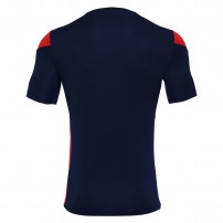Волейбольна футболка чоловіча Macron POLIS Темно-синій/Червоний