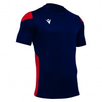 Волейбольна футболка чоловіча Macron POLIS Темно-синій/Червоний