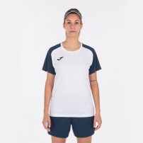 Волейбольна футболка жіноча Joma ACADEMY IV Білий/Темно-синій