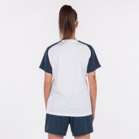 Волейбольна футболка жіноча Joma ACADEMY IV Білий/Темно-синій