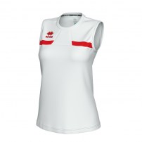 Волейбольна футболка жіноча Errea MARGIE Білий/Червоний