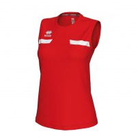 Волейбольна футболка жіноча Errea MARGIE Червоний/Білий