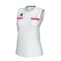 Волейбольна футболка жіноча Errea MARGIE Білий/Світло-рожевий