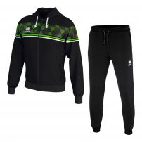 Спортивний костюм чоловічий Errea DRAGOS/ADAMS Чорний/Світло-зелений/Білий