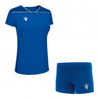 Волейбольна форма жіноча Macron ZINC/OSMIUM HERO Синій/Темно-синій/Білий