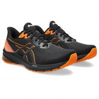 Кросівки для бігу чоловічі Asics GT-1000 12 GTX Black/Bright orange