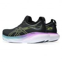 Кросівки для бігу жіночі Asics GEL-NIMBUS 25 Black/Glow yellow