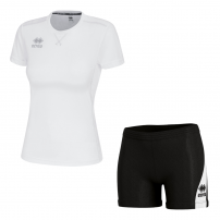 Волейбольна форма жіноча Errea MARION/AMAZON 3.0 Білий/Чорний