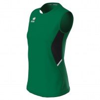 Волейбольна футболка жіноча Errea CARRY Зелений/Чорний/Білий