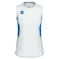 Волейбольна футболка жіноча Errea CARRY Білий/Синій/Темно-синій