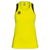 Майка для пляжного волейболу жіноча Errea STARTER Світло-жовтий/Чорний