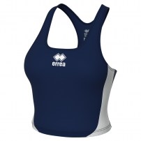 Топ для пляжного волейболу жіночий Errea ELAINE EXTRA Темно-синій/Білий