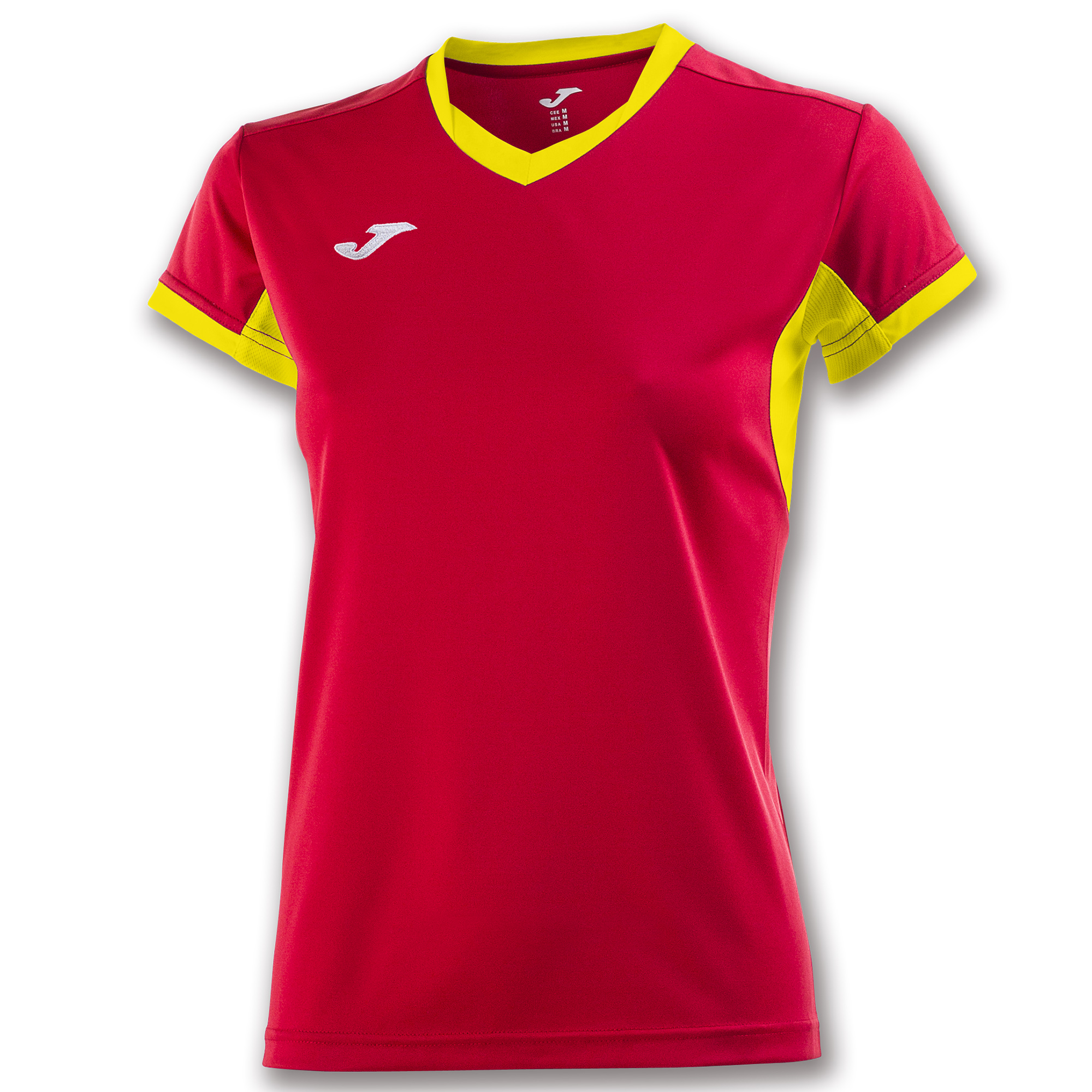 Волейбольная футболка женская Joma CHAMPION IV Красный/Желтый