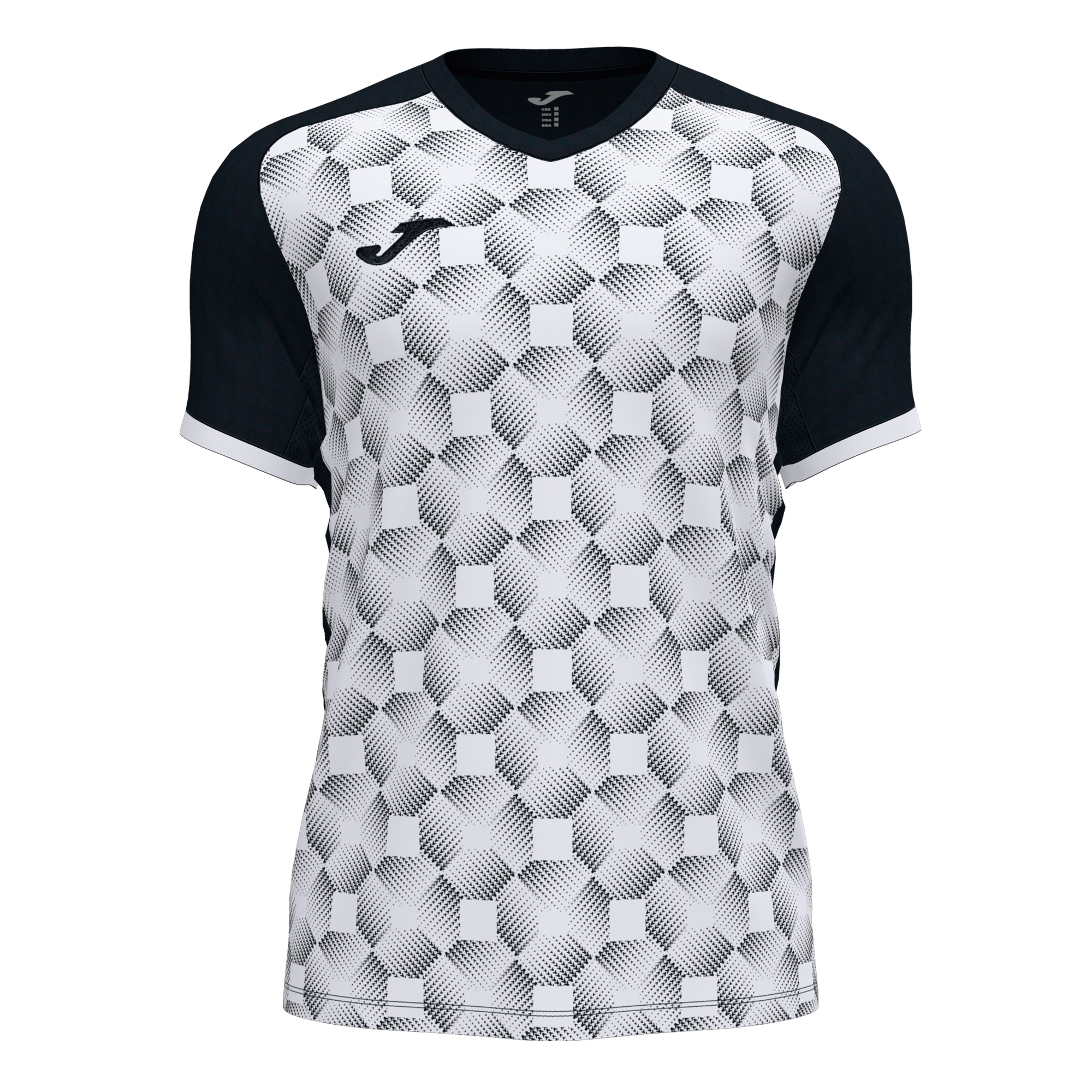 Волейбольная футболка мужская Joma SUPERNOVA III Черный/Белый