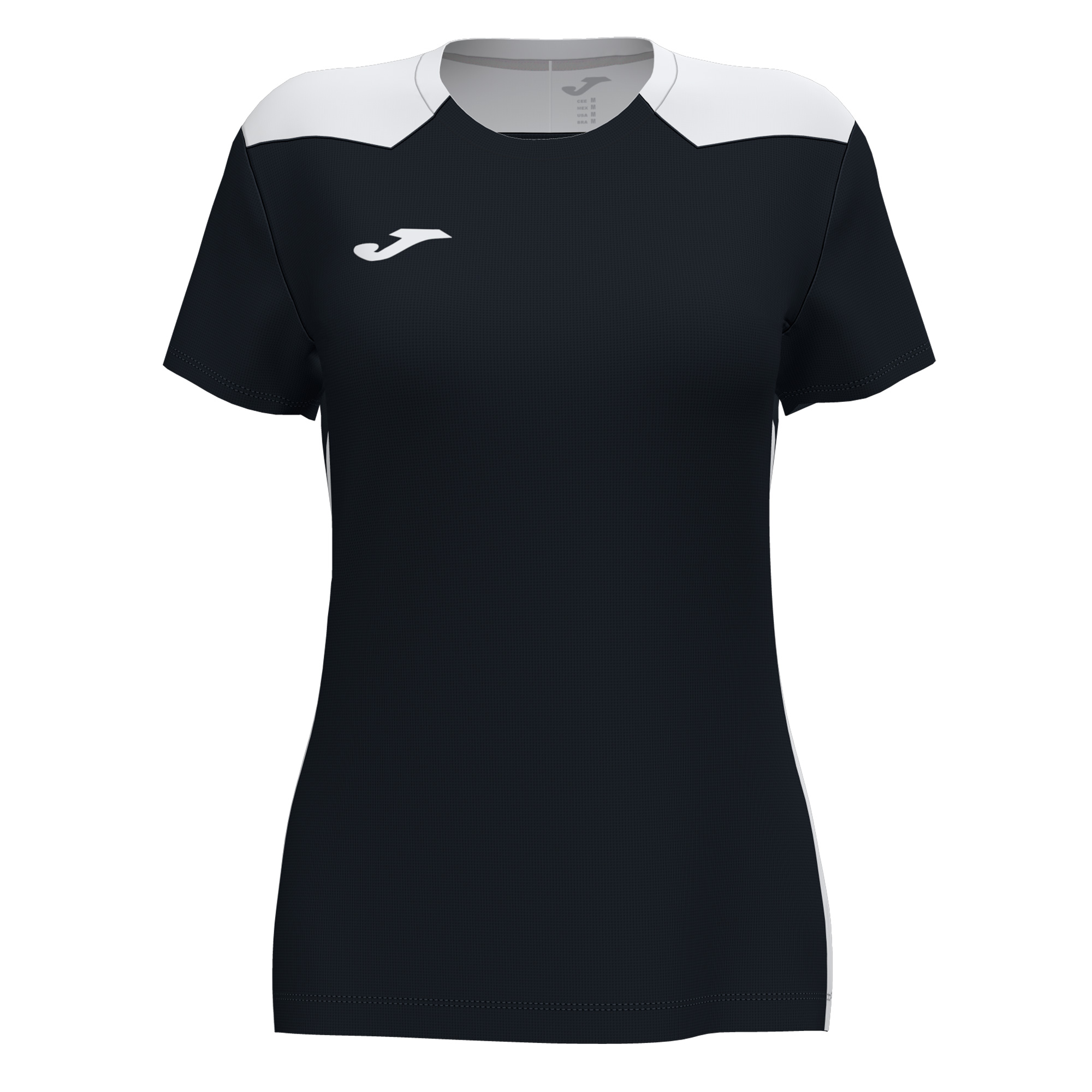 Волейбольная футболка женская Joma CHAMPION VI Черный/Белый