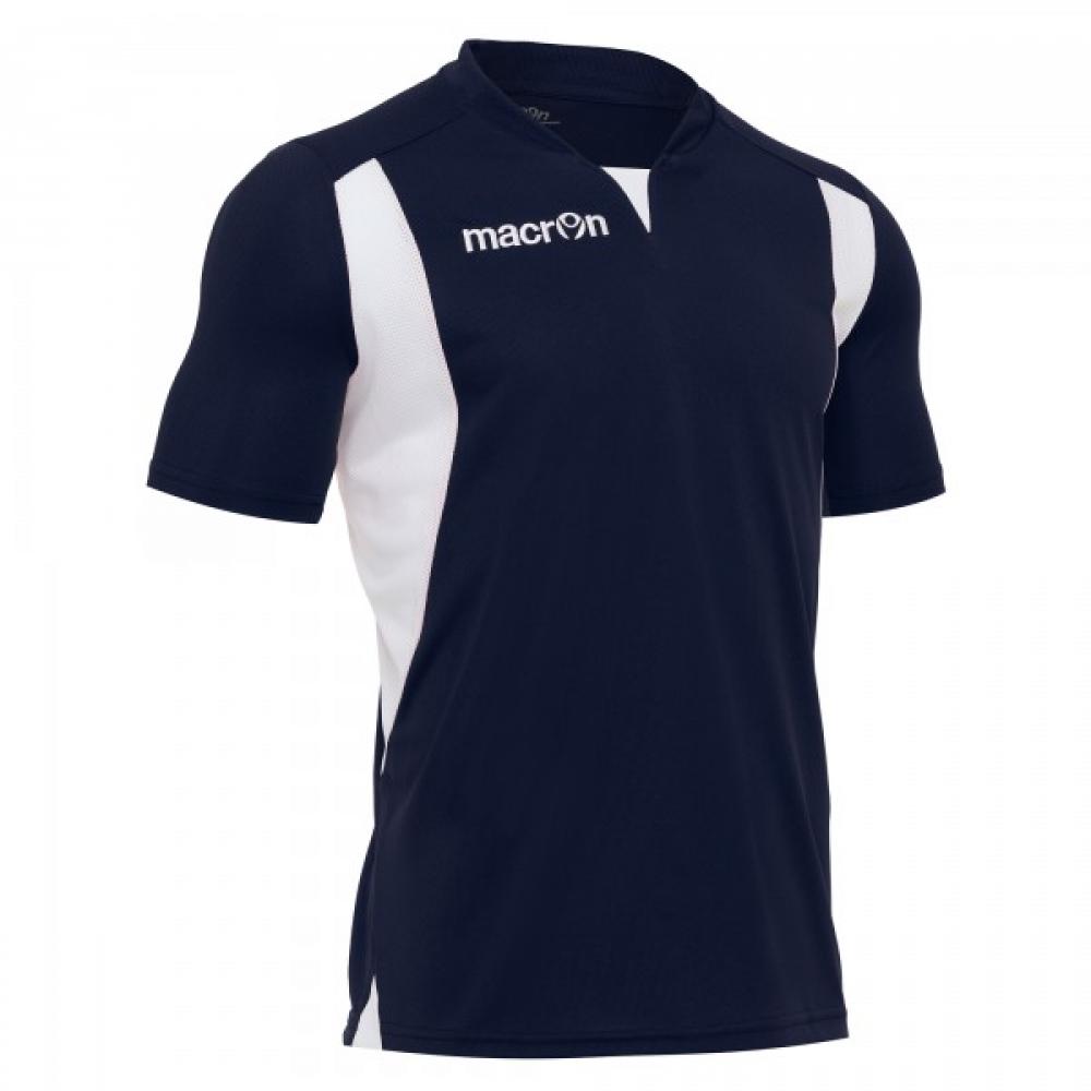 Волейбольная футболка мужская Macron HELIUM Темно-синий/Белый