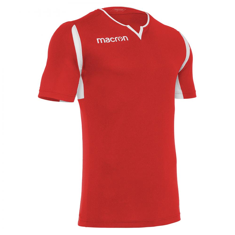 Волейбольная футболка мужская Macron ARGON Красный/Белый