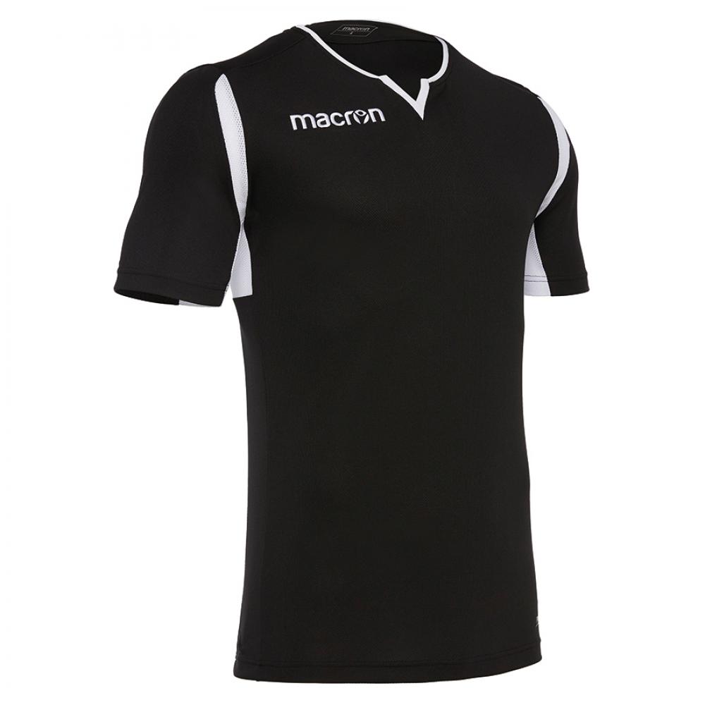 Волейбольная футболка мужская Macron ARGON Черный/Белый