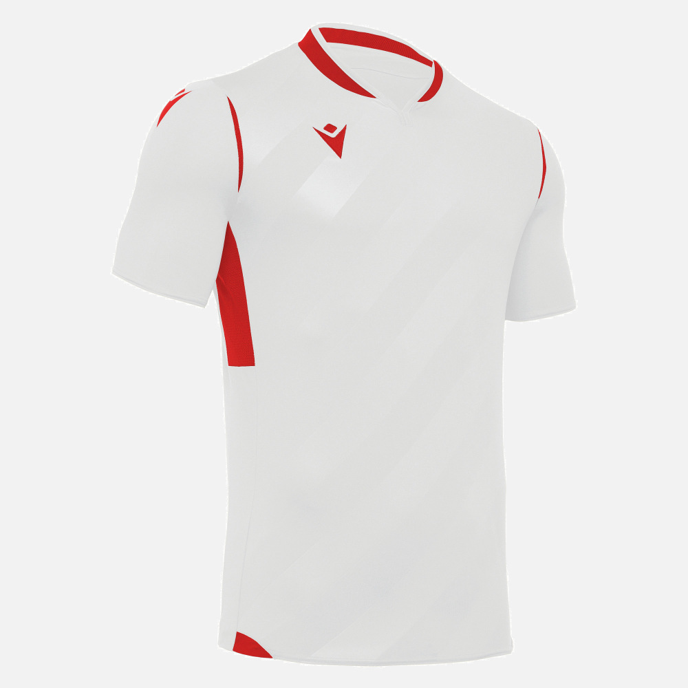 Волейбольная футболка мужская Macron KIMAH Белый/Красный