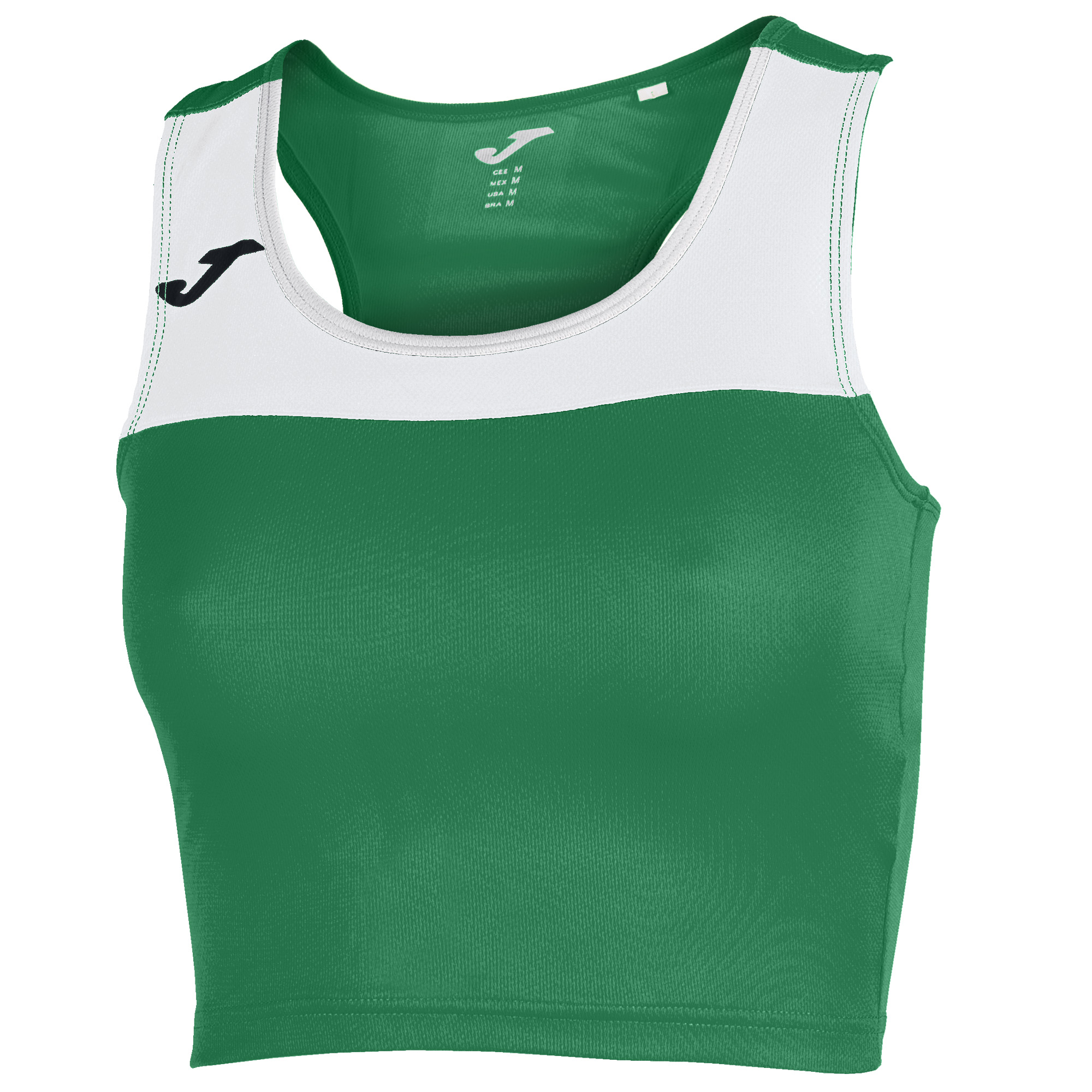 Волейбольный топ женский Joma Race Зеленый/Белый