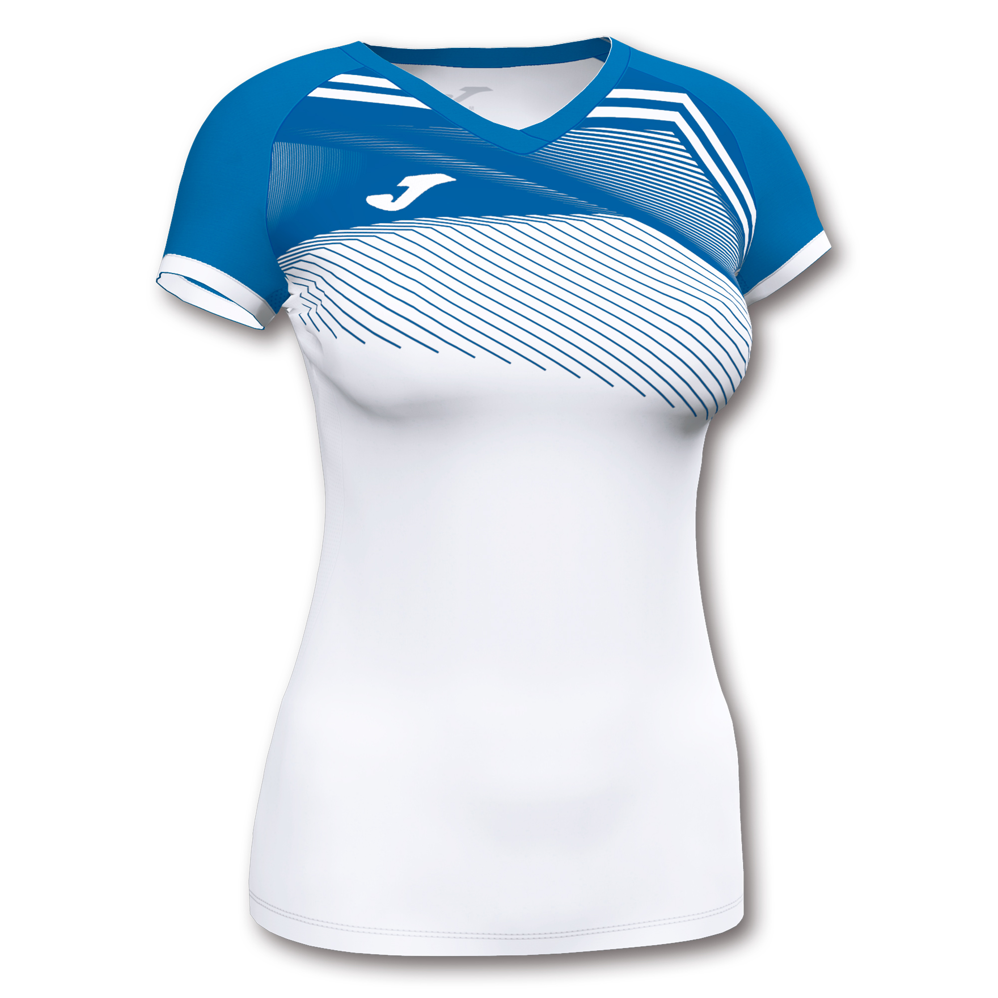 Волейбольная футболка женская Joma SUPERNOVA II Белый/Синий