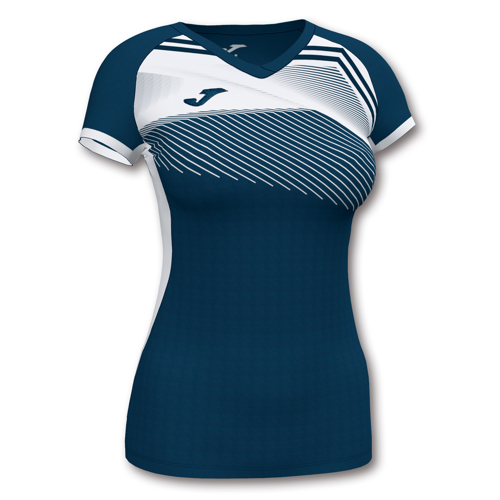 Волейбольная футболка женская Joma SUPERNOVA II Темно-синий/Белый