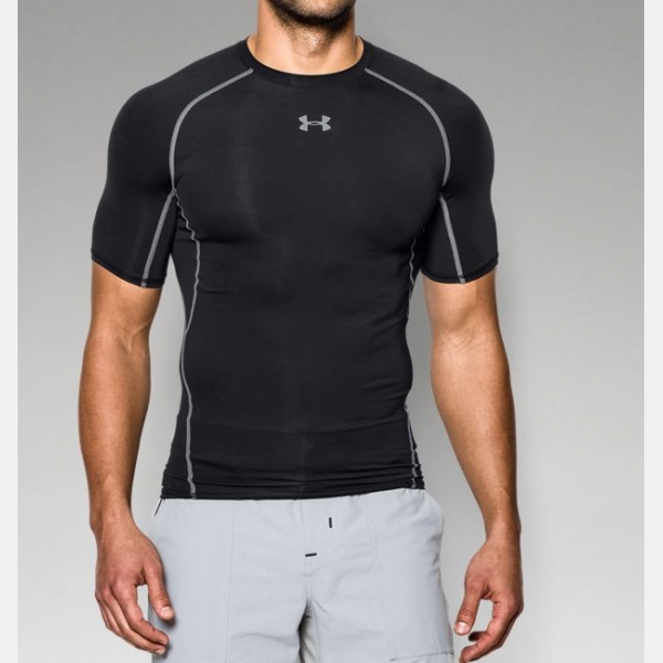 Компрессионная футболка Under Armour HeatGear® Armour Short Sleeve Compression Shirt Black