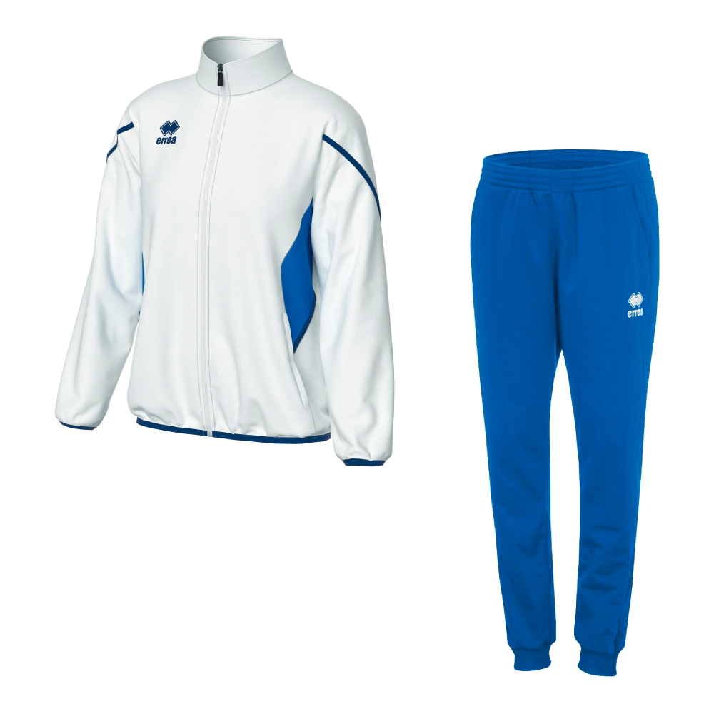 Спортивний костюм жіночий Errea CRISTINE/VANESSA 3.0 Білий/Синій/Темно-синій