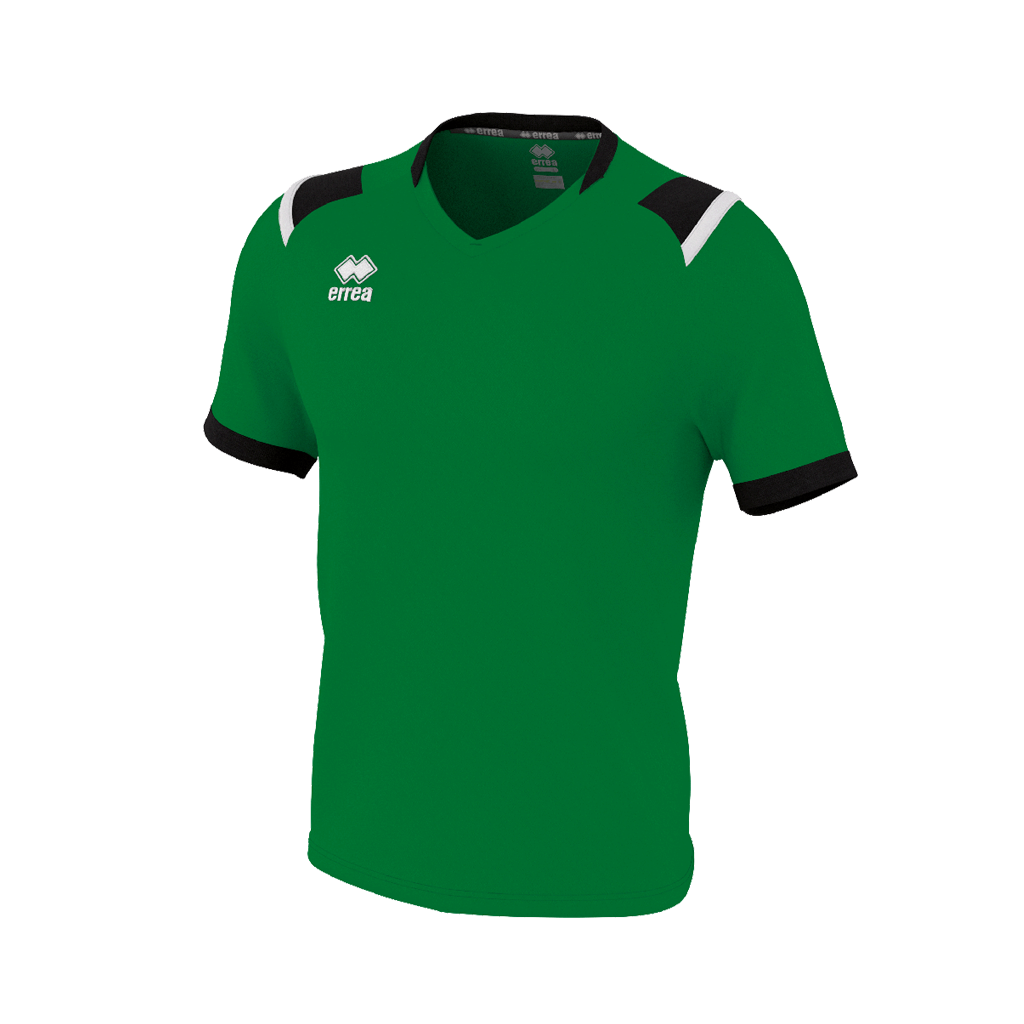 Волейбольная футболка мужская Errea LUCAS Зеленый/Черный/Белый