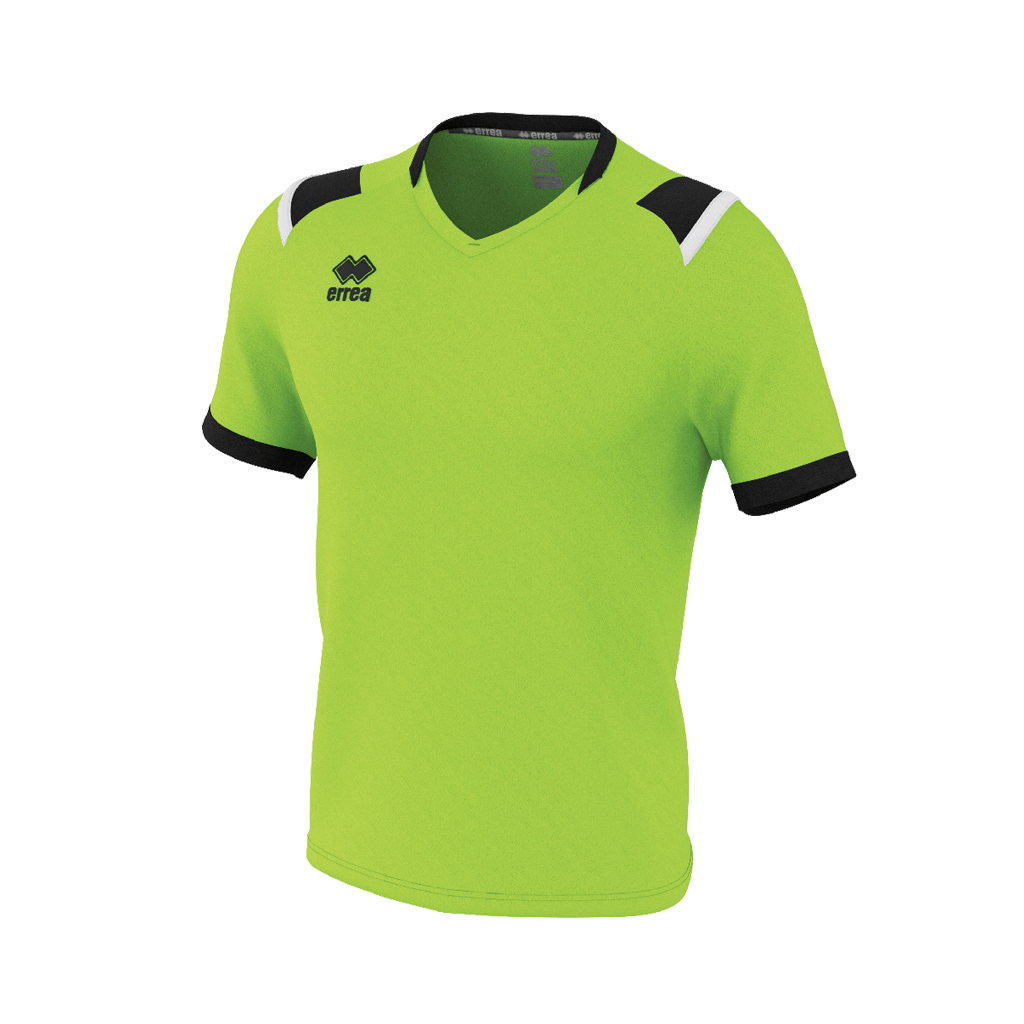 Волейбольная футболка мужская Errea LUCAS Светло-зеленый/Черный/Белый