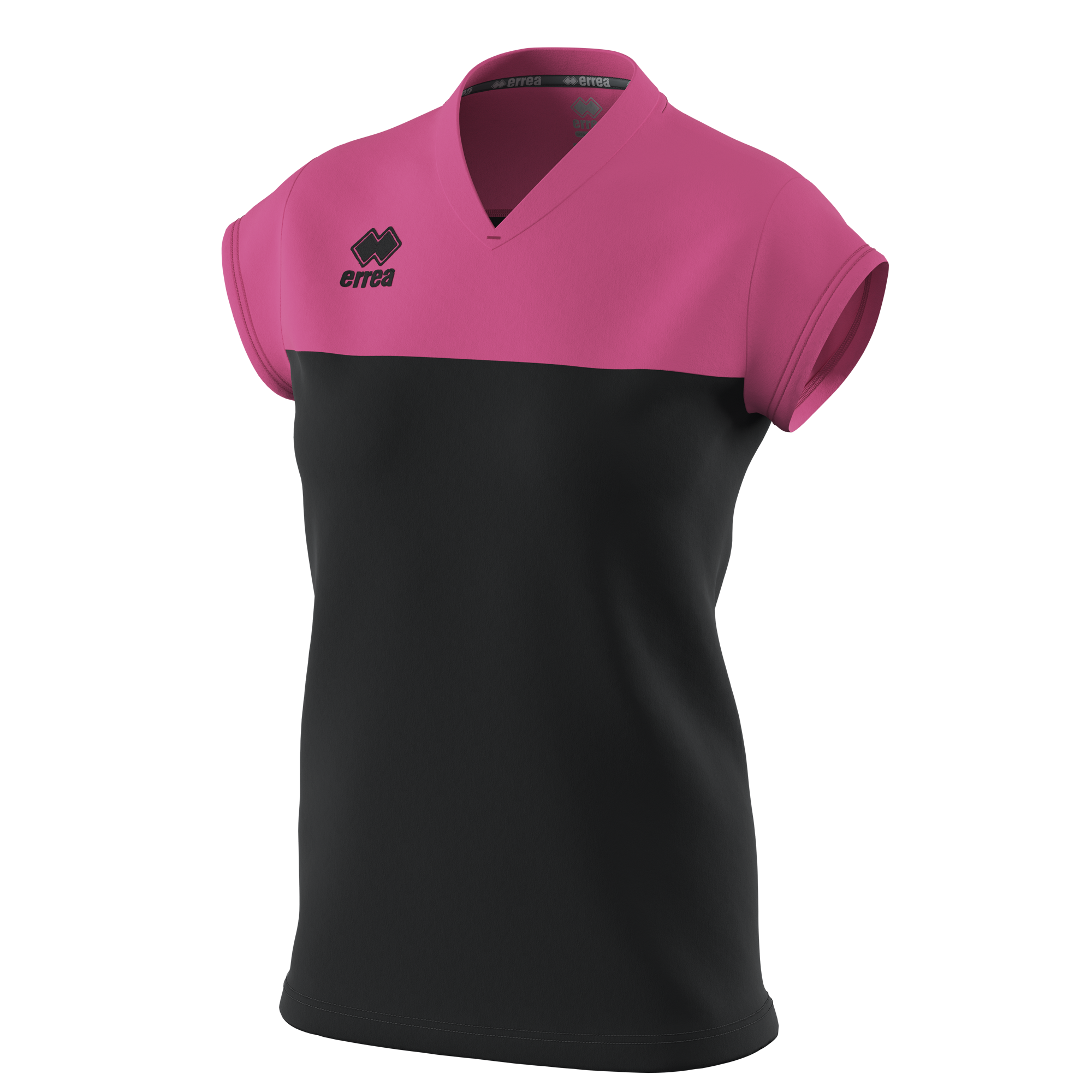 Волейбольна футболка жіноча Errea BESSY Чорний/Фіолетовий