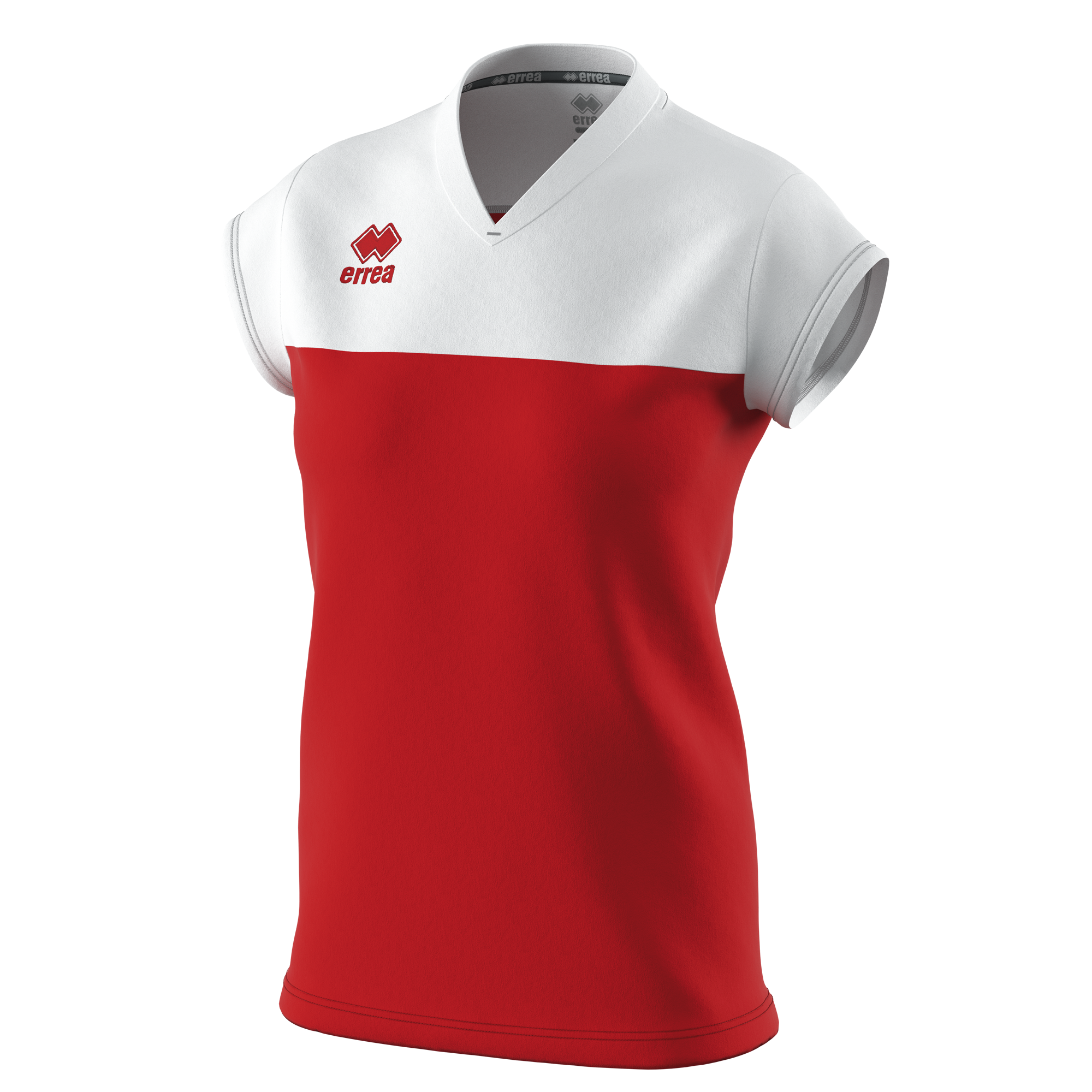 Волейбольна футболка жіноча Errea BESSY Червоний/Білий