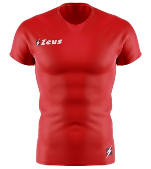 Компрессионная футболка Zeus MAGLIA FISIKO M/C Красный
