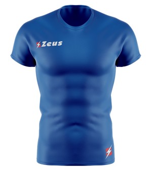 Компрессионная футболка Zeus MAGLIA FISIKO M/C Голубой