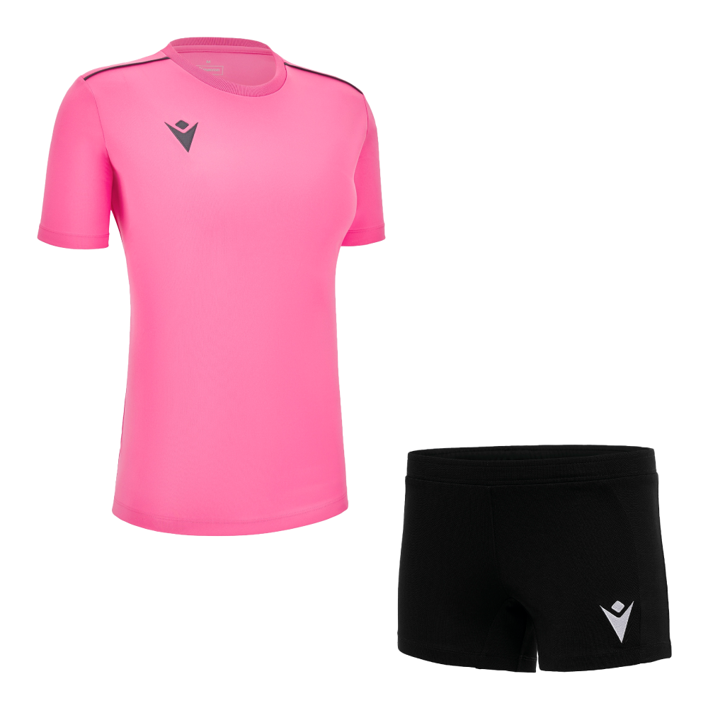 Волейбольна форма жіноча Macron ARIEL/OSMIUM HERO Рожевий/Чорний