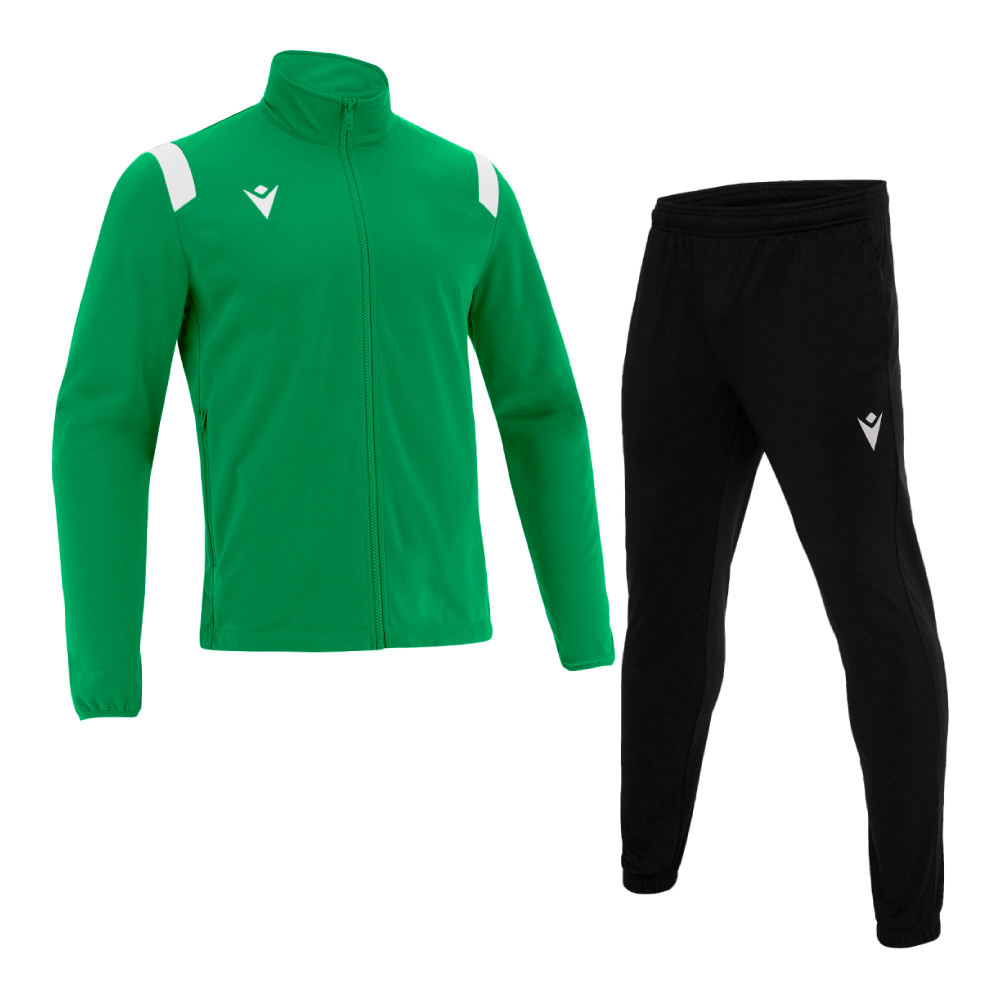 Спортивный костюм мужской Macron FUJIN/JOTNAR Зеленый/Белый/Черный