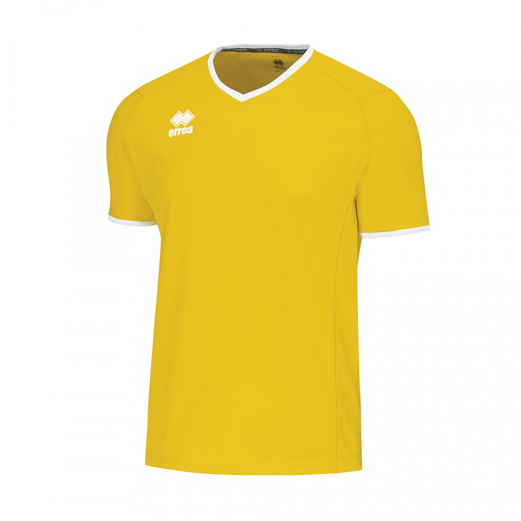 Волейбольная футболка мужская Errea LENNOX Желтый/Белый