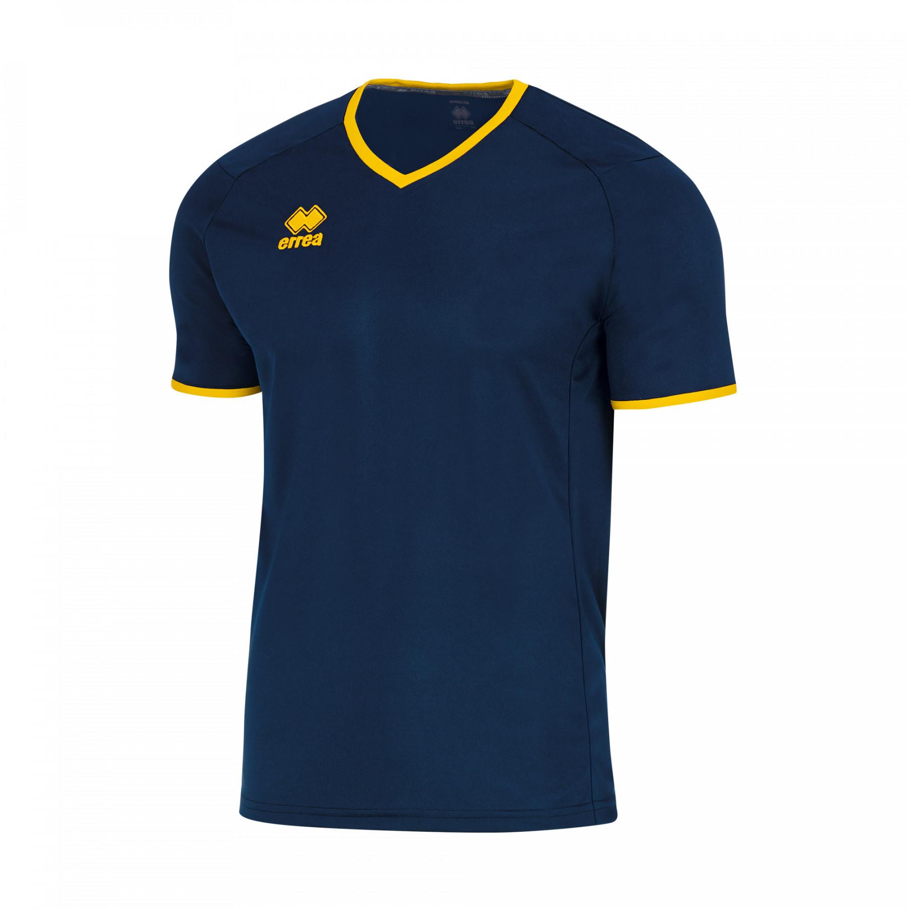 Волейбольная футболка мужская Errea LENNOX Темно-синий/Желтый