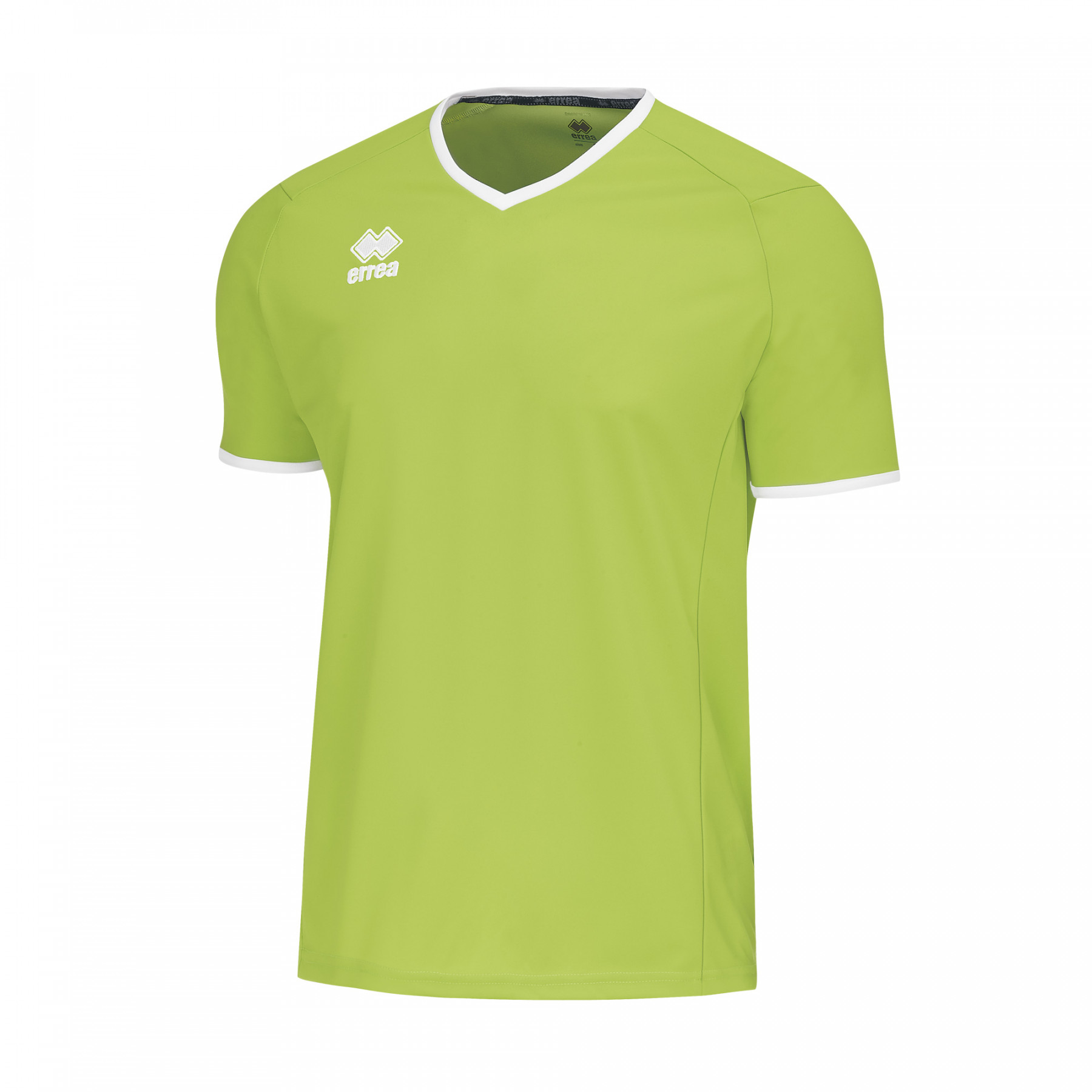 Волейбольная футболка мужская Errea LENNOX Светло-зеленый/Белый
