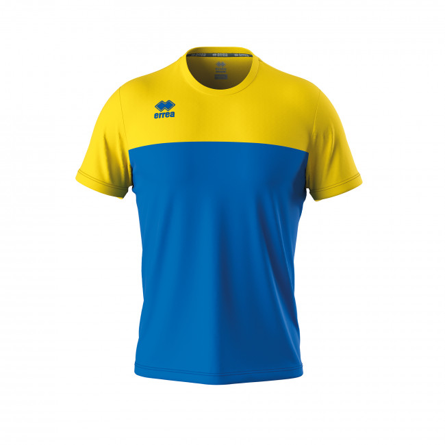 Волейбольна футболка чоловіча Errea BRANDON Синій/Жовтий